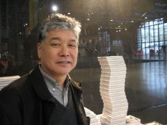 tetsuo harada artist sculpture painting drawing land art france japan sex love peace granit marble exhibition museum